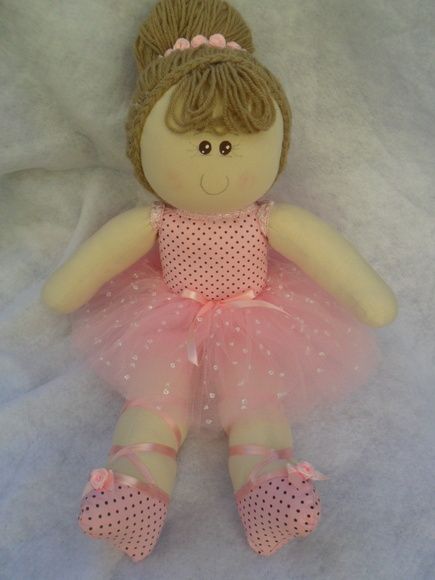 boneca bailarina 50 cm