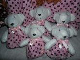 ursinhas rosa/marrom